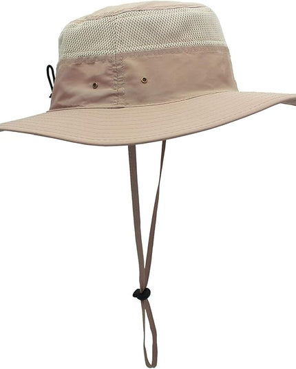 Home Prefer UPF 50+ Men's Sun Hat Wide Brim Bucket Hat UV Protection Hat for Mens Womens Beach Safari Gardening Golf Fishing