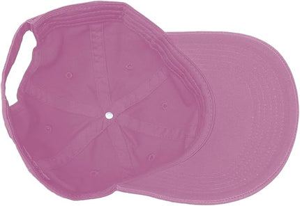 Glory Max 100% Cotton Baseball Cap Classic Plain Low Profile Golf Dad Hat Buckle Adjustable