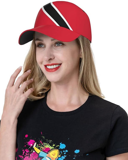 Cute Flag Baseball Cap Hats for Women Men Trucker Hat Patriotic Adjustable Snapback Ball Cap Hat