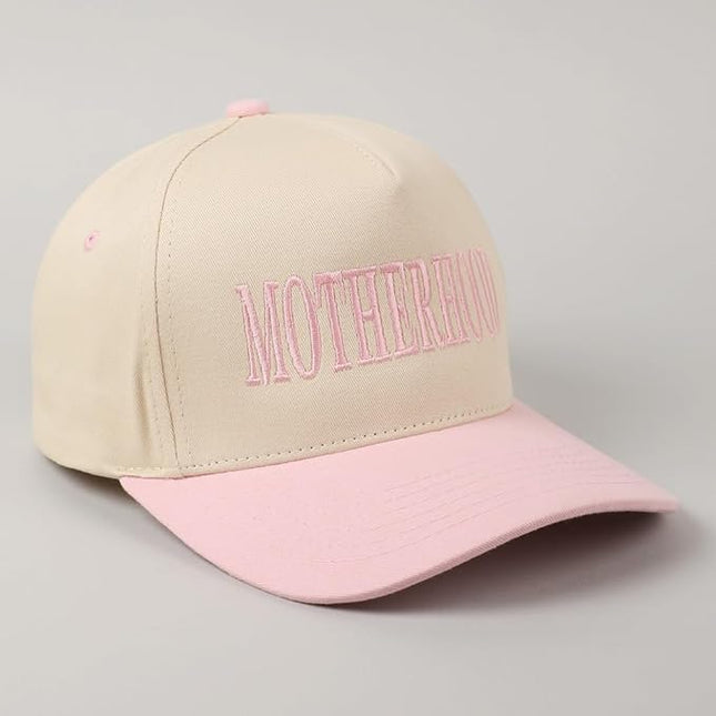 MIRMARU Two-Tone Vintage Canvas Trucker Hats for Men & Women, Adjustable Size Baseball Caps with Trendy Embroidered Design