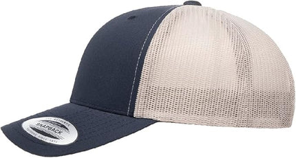 Yupoong Classic Premium Mesh 6 Panel Retro Trucker Cap | Mid Profile Snapback | OSFA | Bulk Pack Available