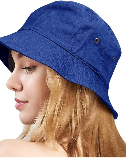 Unisex Bucket Small Brim Summer Beach UV Protective Packable Travel Hat