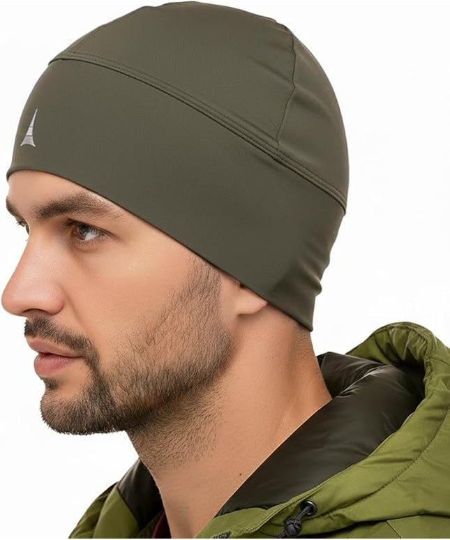 Helmet Liner Sweat Wicking Skull Cap Beanie. Ultimate Performance Moisture Wicking. Fits Under Helmets