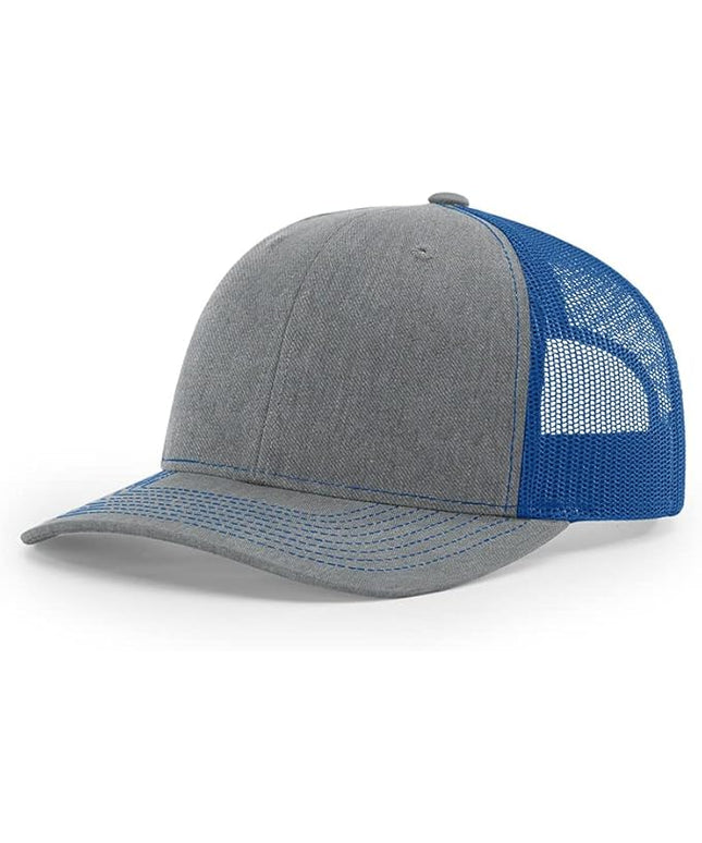 Richardson 112 Classic Six-Panel Adjustable Snapback Trucker Cap | Bulk Packs Available