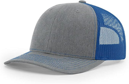 Richardson 112 Classic Six-Panel Adjustable Snapback Trucker Cap | Bulk Packs Available
