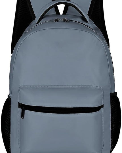 Fashion Slate Gray Backpack Lightweight Large Capacity Laptop Daybag for Travel Work