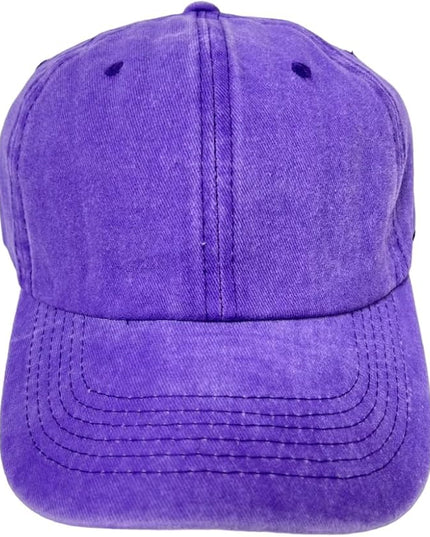 Roytrense Unisex 100% Cotton Washed Low Profile Dad Hat - Adjustable Baseball Cap for Outdoor Activities