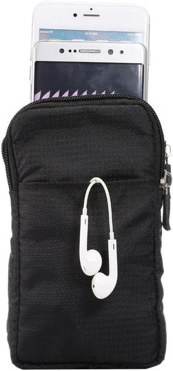 Universal Crossbody Cell Phone Purse Waist Pack Bag for Outdoor Sports Moblie Phone Carrying Cases Shoulder Belt Bag Pouch for iPhone 7 6/6S Plus Samsung Galaxy Phones Under 6.0'' from WaitingU