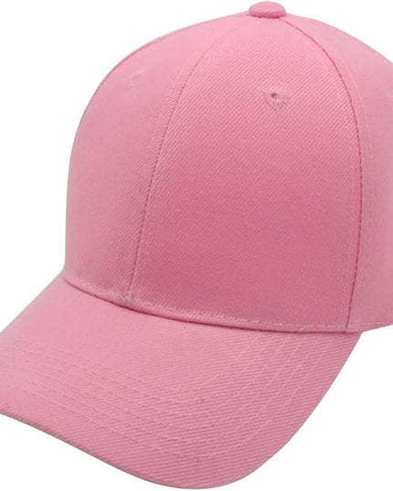 Top Level Baseball Cap Men Women - Classic Adjustable Plain Hat