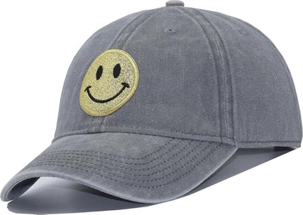YEANIY Vintage Washed Cotton Plain Baseball Caps Adjustable Unstructured Soft Blank Casual Dad Ball Hats for Men Women