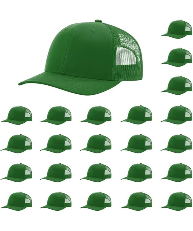 Richardson 112 Classic Six-Panel Adjustable Snapback Trucker Cap | Bulk Packs Available