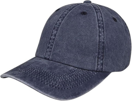 E BY ELIDAN Classic Dad Hat Cotton, Low-Profile Plain Baseball Cap, Adjustable, Breathable and Packable