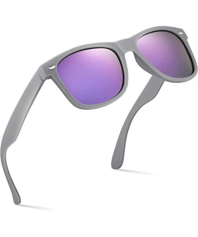 Retro Rewind Polarized Sunglasses for Men and Women - UV Protection Classic Sun Glasses