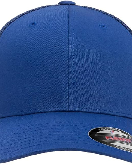 Flexfit 6511 Fitted Mid-Profile Stretchable Mesh Panels Trucker Cap | Bulk Pack Available