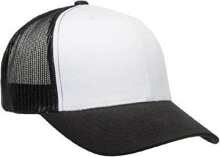 Yupoong Classic Premium Mesh 6 Panel Retro Trucker Cap | Mid Profile Snapback | OSFA | Bulk Pack Available