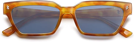 SOJOS Trendy Polarized Sunglasses Womens Men Retro Vintage 90s Cute Cat Eye Narrow Sun Glasses SJ2381