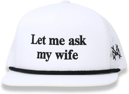 The Mad Hatter, Men & Women's Trucker Hat, Premium Embroidered Adjustable Snapback for Everyday Wear