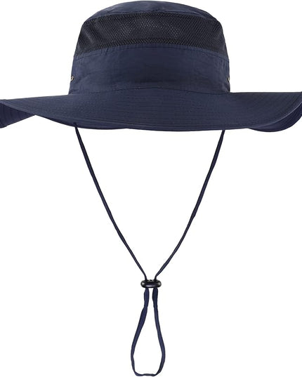 Home Prefer UPF 50+ Men's Sun Hat Wide Brim Bucket Hat UV Protection Hat for Mens Womens Beach Safari Gardening Golf Fishing