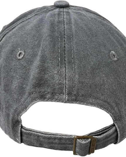 Roytrense Unisex 100% Cotton Washed Low Profile Dad Hat - Adjustable Baseball Cap for Outdoor Activities