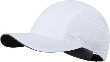 GADIEMKENSD Women's Race Day Running Cap Performance Mesh Hat - Excellent Ventilation, Lightweight, Reflective Safety