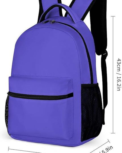 Fashion Iris Backpack Lightweight Large Capacity Laptop Daybag for Travel Work
