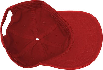 Glory Max 100% Cotton Baseball Cap Classic Plain Low Profile Golf Dad Hat Buckle Adjustable