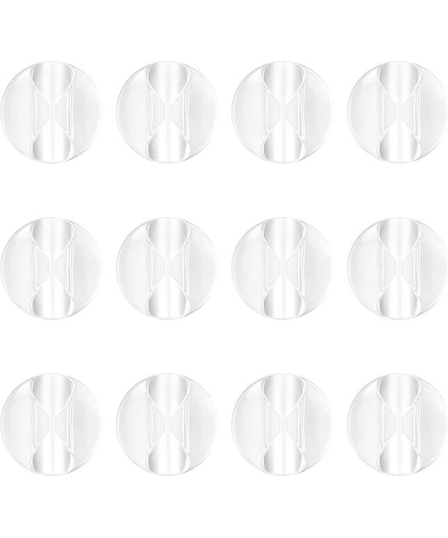 12 Pack Cable Clips, Znben Clear Cord Organizer Holder Adhesive Cord Management Charger Wire Holder Clips for Desk, Home, Office, Car, Cubicle, Nightstand