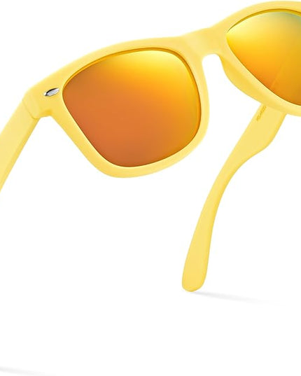 Retro Rewind Polarized Sunglasses for Men and Women - UV Protection Classic Sun Glasses