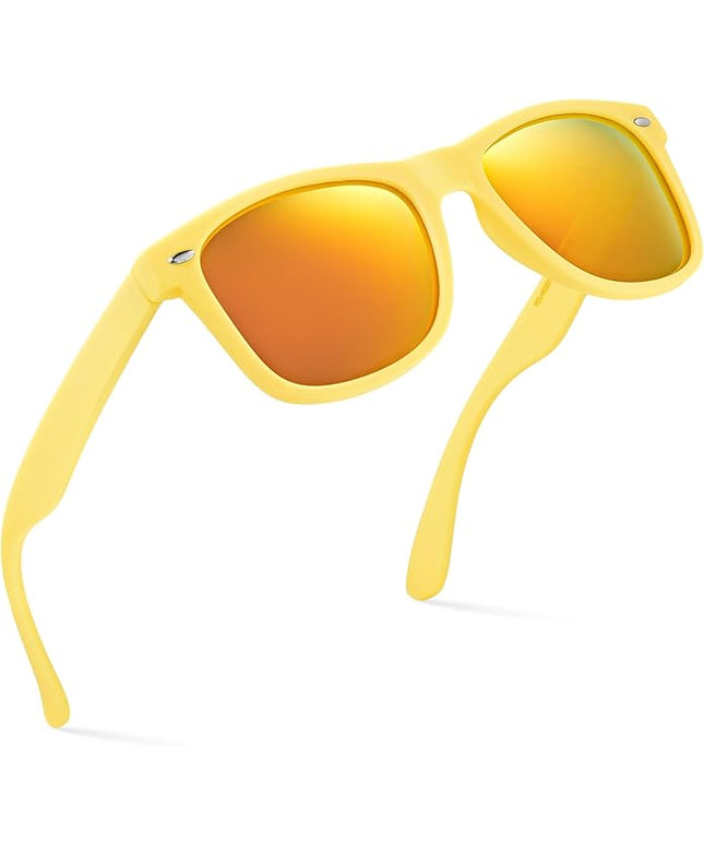 Retro Rewind Polarized Sunglasses for Men and Women - UV Protection Classic Sun Glasses