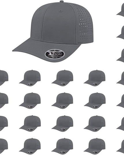 Cap America i8533 Flexfit 110 Perforated Performance Snapback Mid Profile 6-Panel Cap w/UV Guard & Adjustable Snapback