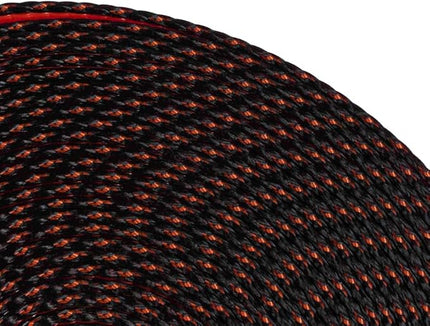 Mytee Products Winch Straps 2" x30' - High Abrasion Orange Heavy Duty Tie Down w/Flat Hook WLL# 6670 lbs - 2 Inch Cargo Control for Flatbed Truck Utility Trailer