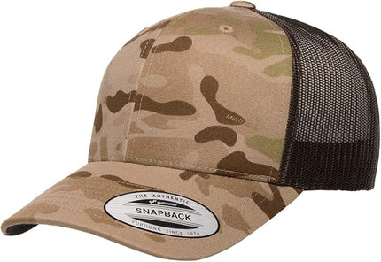 Mrlahat 6606 Yupoong Classics Retro Trucker Cap with Black Bandana