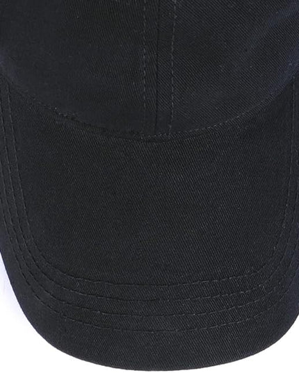 Zylioo XL XXL Oversize Baseball Cap, 100% Cotton Adjustable Dad Hat for Big Heads 23.5"-25.5", Soft Crown Large Size Cap