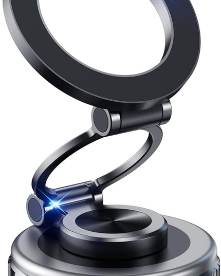 Temdan for Car Phone Holder for Magsafe [80+LBS Strongest Suction] 360° Adjustable Car Phone Mount, Phone Holders for Your Car for iPhone 17 Pro Max 16 15 14 13 12 Air Plus,Space Gray