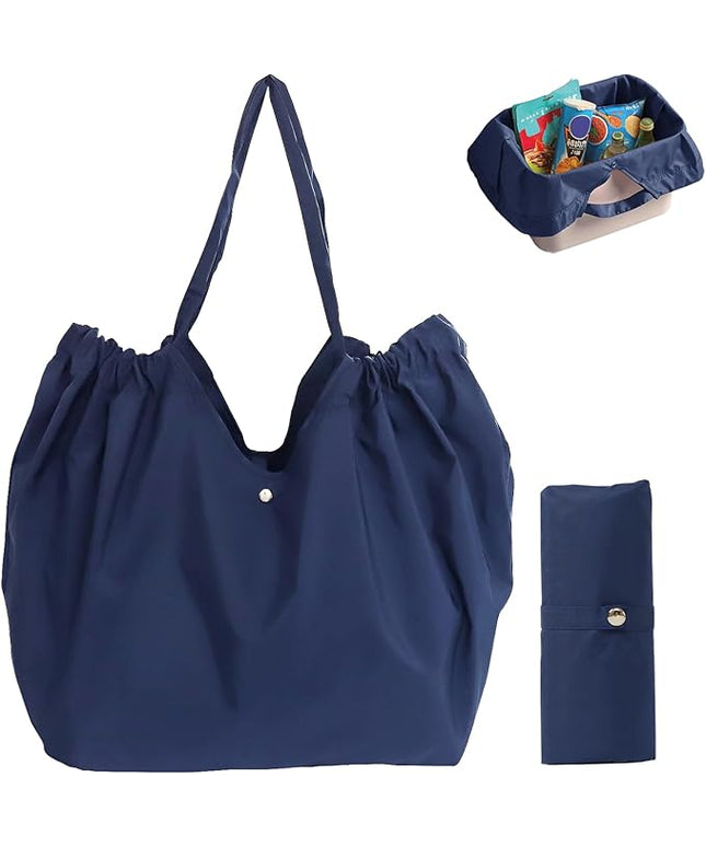 Reusable Grocery Bags,Reusable Shopping Bags,Folding Bags Totes,Stretchable and shrinkable shopping bag for Groceries