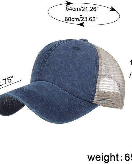 VOASTEK Running Hats for Men Baseball Cap Outdoor Essentials Runner Hat Jogging Cap Tennis Golf Workout Hats