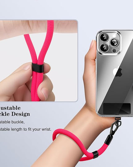 Phone Lanyard, 2 Pack Adjustable Cell Phone Lanyard Hand Phone Wrist Strap with Tether Tabs for Smartphones