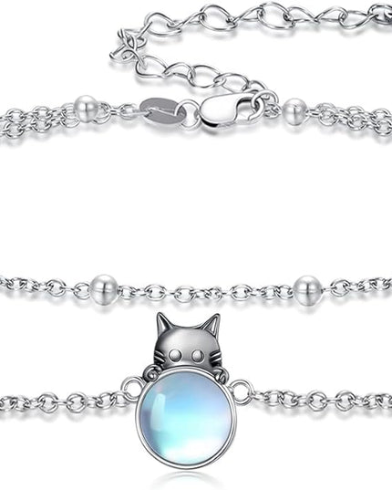 Dorunmo 925 Sterling Silver Infinity Heart Cross Circle Evil Eye Anklet Bracelets for Women Mother's Day Jewelry for Wife Girlfriend Mom Her