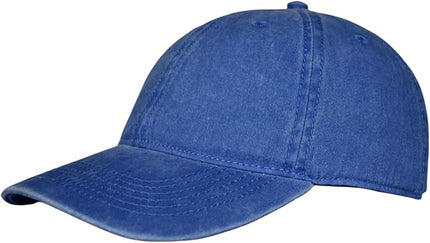 YEANIY Vintage Washed Cotton Plain Baseball Caps Adjustable Unstructured Soft Blank Casual Dad Ball Hats for Men Women