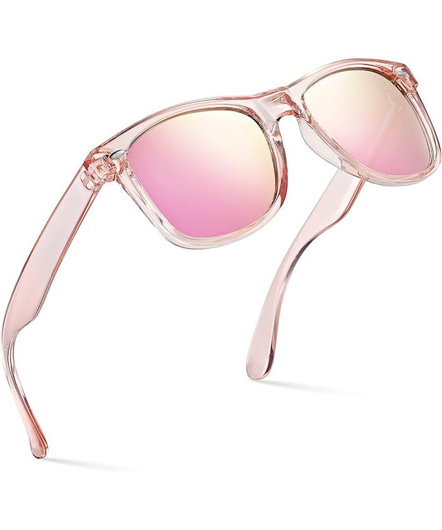 Retro Rewind Polarized Sunglasses for Men and Women - UV Protection Classic Sun Glasses