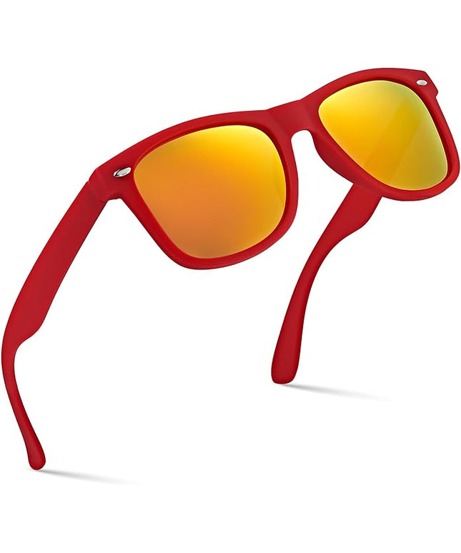 Retro Rewind Polarized Sunglasses for Men and Women - UV Protection Classic Sun Glasses