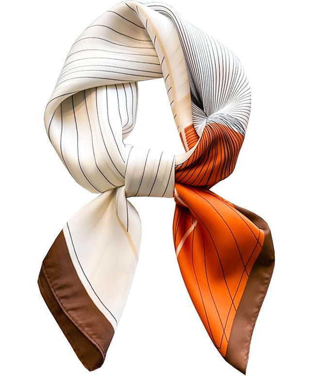 Neck Scarf For Womens Silky Head Scarves Hair Bandanas Square Scarf Fashion Accessories lightweight