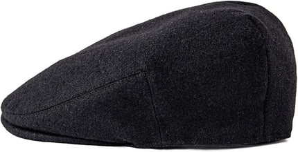 FEINION Men's Wool Tweed Newsboy Ivy Cap Gatsby Golf Flat Hat