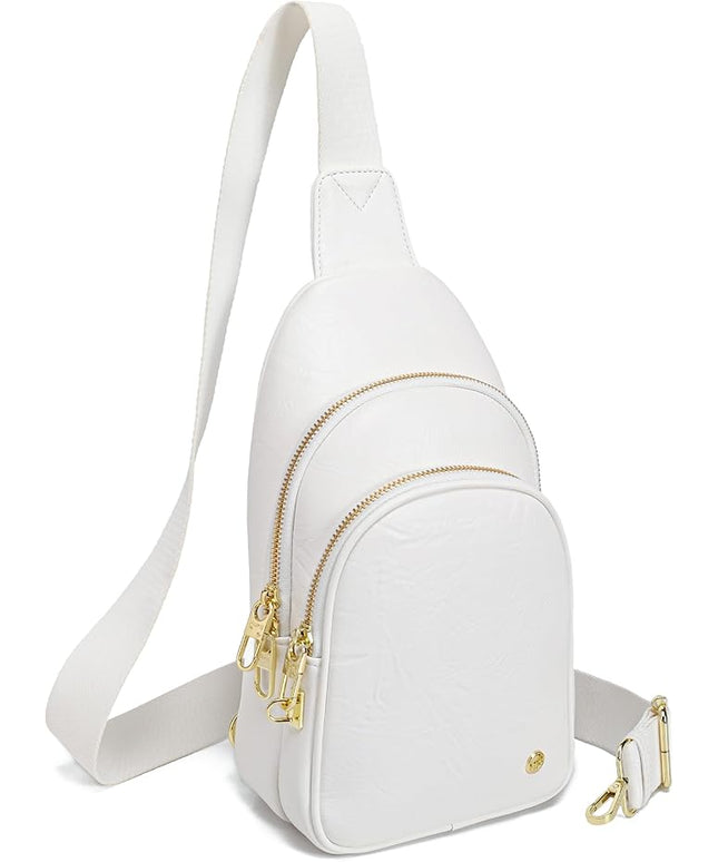 Anti Theft Crossbody Bags for Women Leather Sling Bag Cross Body Travel Purse Chest Bags Fanny Pack Gift Teen Girl