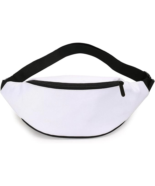 DAITET Crossbody Fanny Pack for Men&Women,Large Waist Bag & Hip Bum Bag with Adjustable Strap for Outdoors Workout Traveling Casual Running Hiking Cycling