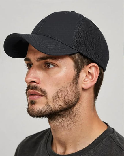 Zylioo XL XXL Oversize Baseball Cap, 100% Cotton Adjustable Dad Hat for Big Heads 23.5"-25.5", Soft Crown Large Size Cap