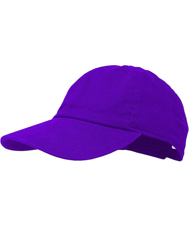 Glory Max 100% Cotton Baseball Cap Classic Plain Low Profile Golf Dad Hat Buckle Adjustable