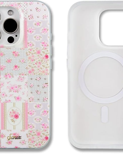 Sonix Case for iPhone 16 Pro | Compatible with MagSafe | 10ft Drop Tested | Patchwork Cottage