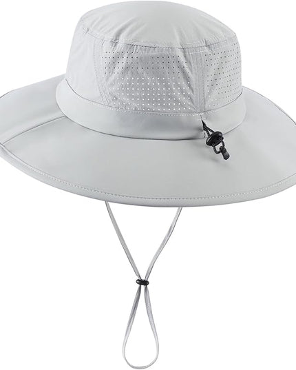 Home Prefer UPF 50+ Sun Hats for Men Women Foldable Wide Brim Fishing Hat Quick Dry Summer Outdoor Garden Safari Bucket Hat