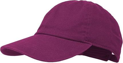 Glory Max 100% Cotton Baseball Cap Classic Plain Low Profile Golf Dad Hat Buckle Adjustable